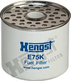 Hengst Filter E75K D42 - Топливный фильтр autodnr.net