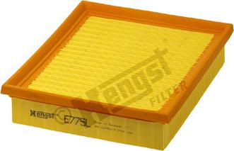 Hengst Filter E775L - Повітряний фільтр autocars.com.ua