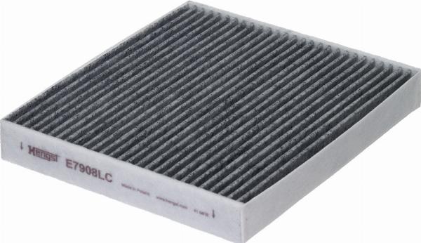 Hengst Filter E7908LC - Фільтр, повітря у внутрішній простір autocars.com.ua