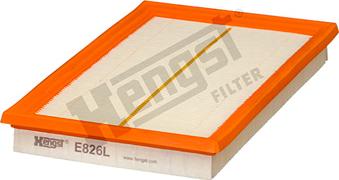 Hengst Filter E826L - Воздушный фильтр autodnr.net