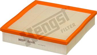 Hengst Filter E846L - Повітряний фільтр autocars.com.ua
