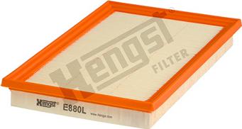 Hengst Filter E880L - Воздушный фильтр avtokuzovplus.com.ua