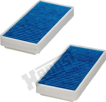 Hengst Filter E942LB-2 - Фільтр, повітря у внутрішній простір autocars.com.ua