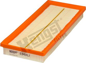 Hengst Filter E948LI - Фільтр, повітря у внутрішній простір autocars.com.ua