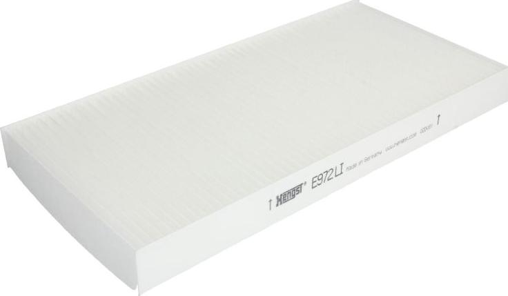 Hengst Filter E972LI - Фільтр, повітря у внутрішній простір autocars.com.ua