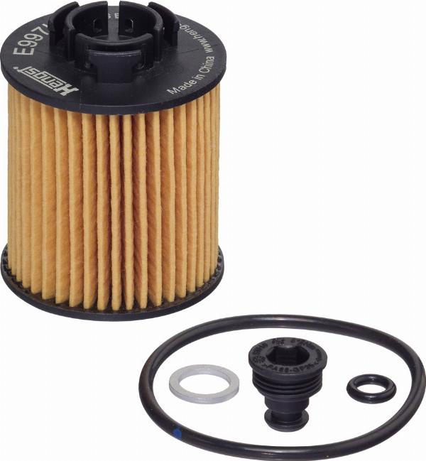 Hengst Filter E997H D896 - Масляний фільтр autocars.com.ua