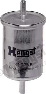 Hengst Filter H107WK - Топливный фильтр autodnr.net