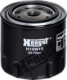 Hengst Filter H10W15 - Масляний фільтр autocars.com.ua