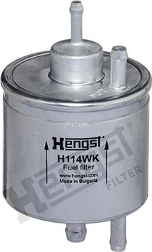 Hengst Filter H114WK - Топливный фильтр autodnr.net