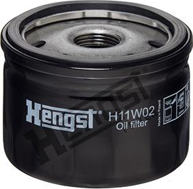 Hengst Filter H11W02 - Масляный фильтр autodnr.net