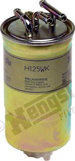 Hengst Filter H125WK - Паливний фільтр autocars.com.ua