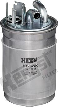 Hengst Filter H126WK - Паливний фільтр autocars.com.ua