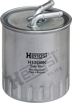 Hengst Filter H136WK - Паливний фільтр autocars.com.ua