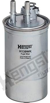 Hengst Filter H139WK - Паливний фільтр autocars.com.ua