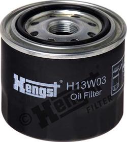 Hengst Filter H13W03 - Масляний фільтр autocars.com.ua