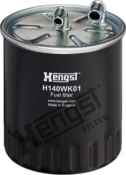 Hengst Filter H140WK01 - Топливный фильтр autodnr.net