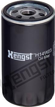 Hengst Filter H14W03 - Масляний фільтр autocars.com.ua