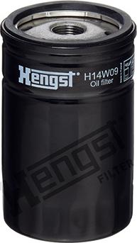 Hengst Filter H14W09 - Масляний фільтр autocars.com.ua