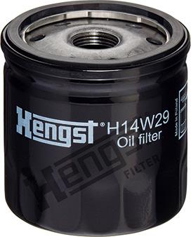 Hengst Filter H14W29 - Масляный фильтр avtokuzovplus.com.ua