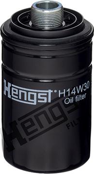 Hengst Filter H14W30 - Масляний фільтр autocars.com.ua