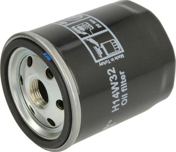Hengst Filter H14W32 - Масляний фільтр autocars.com.ua