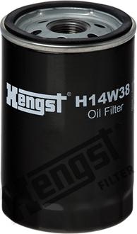 Hengst Filter H14W38 - Масляный фильтр autodnr.net