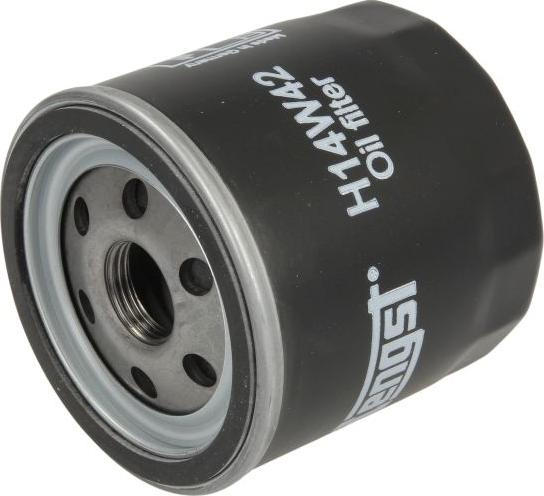 Hengst Filter H14W42 - Масляний фільтр autocars.com.ua