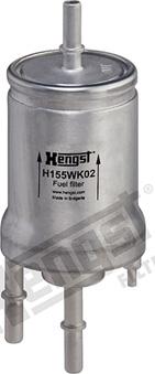 Hengst Filter H155WK02 - Топливный фильтр autodnr.net