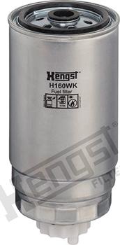 Hengst Filter H160WK - Топливный фильтр avtokuzovplus.com.ua