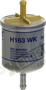 Hengst Filter H163WK - Топливный фильтр autodnr.net