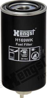 Hengst Filter H169WK - Паливний фільтр autocars.com.ua