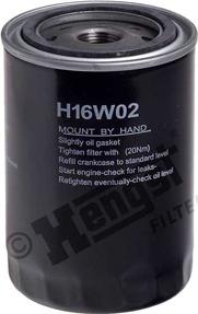 Hengst Filter H16W02 - Масляный фильтр autodnr.net