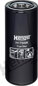 Hengst Filter H175WK - Паливний фільтр autocars.com.ua