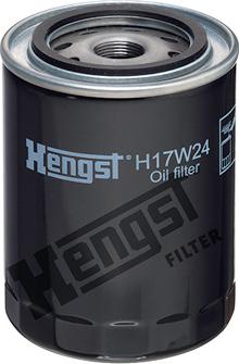 Hengst Filter H17W24 - Масляний фільтр autocars.com.ua