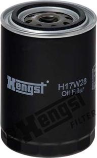 Hengst Filter H17W28 - Масляный фильтр avtokuzovplus.com.ua