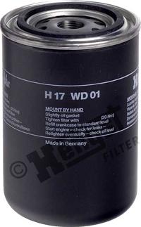 Hengst Filter H17WD01 - Масляний фільтр autocars.com.ua