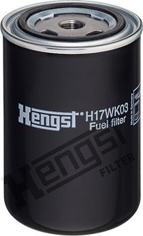 Hengst Filter H17WK03 - Топливный фильтр avtokuzovplus.com.ua