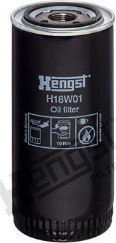 Hengst Filter H18W01 - Масляный фильтр avtokuzovplus.com.ua