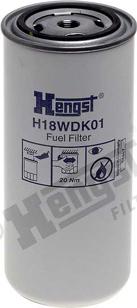 Hengst Filter H18WDK01 - Паливний фільтр autocars.com.ua