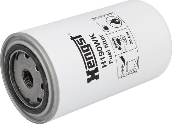 Hengst Filter H190WK - Паливний фільтр autocars.com.ua