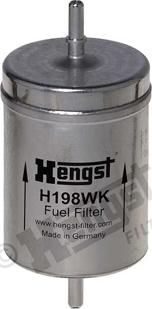Hengst Filter H198WK - Паливний фільтр autocars.com.ua