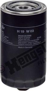 Hengst Filter H19W03 - Масляний фільтр autocars.com.ua