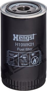 Hengst Filter H19WK01 - Паливний фільтр autocars.com.ua