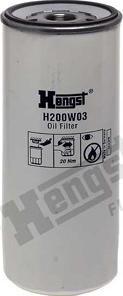 Hengst Filter H200W03 - Масляний фільтр autocars.com.ua