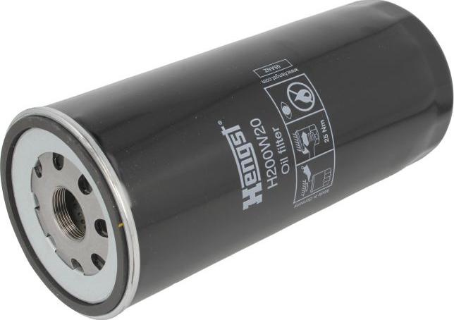 Hengst Filter H200W20 - Масляний фільтр autocars.com.ua