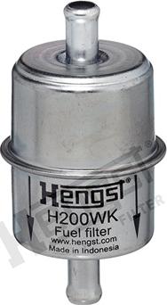 Hengst Filter H200WK - Топливный фильтр autodnr.net