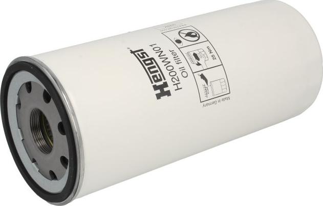 Hengst Filter H200WN01 - Масляний фільтр autocars.com.ua