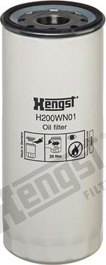 Hengst Filter H200WN01 - Масляный фильтр autodnr.net