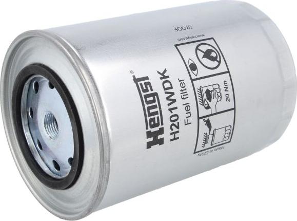 Hengst Filter H201WDK - Паливний фільтр autocars.com.ua