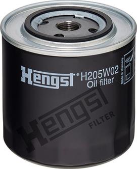 Hengst Filter H205W02 - Масляний фільтр autocars.com.ua